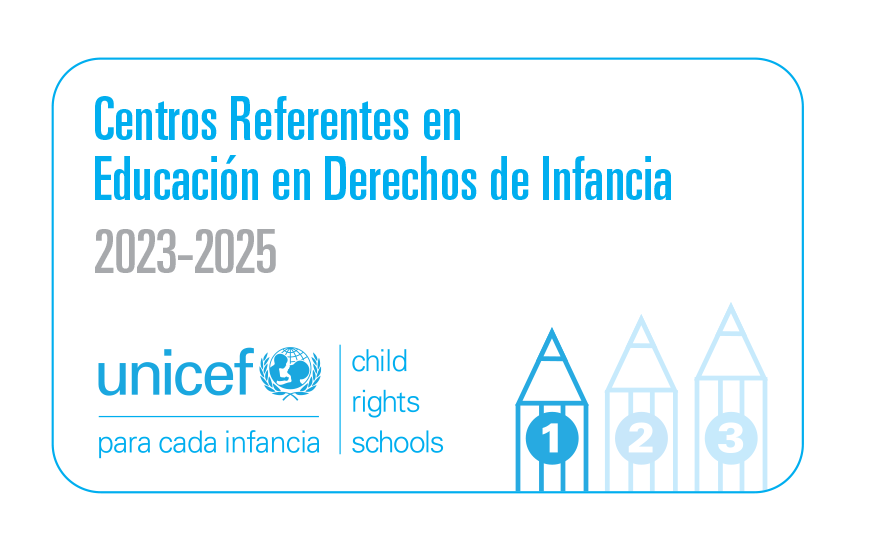 Certificado Unicef Centro referente en educación en derechos de infancia 23-25